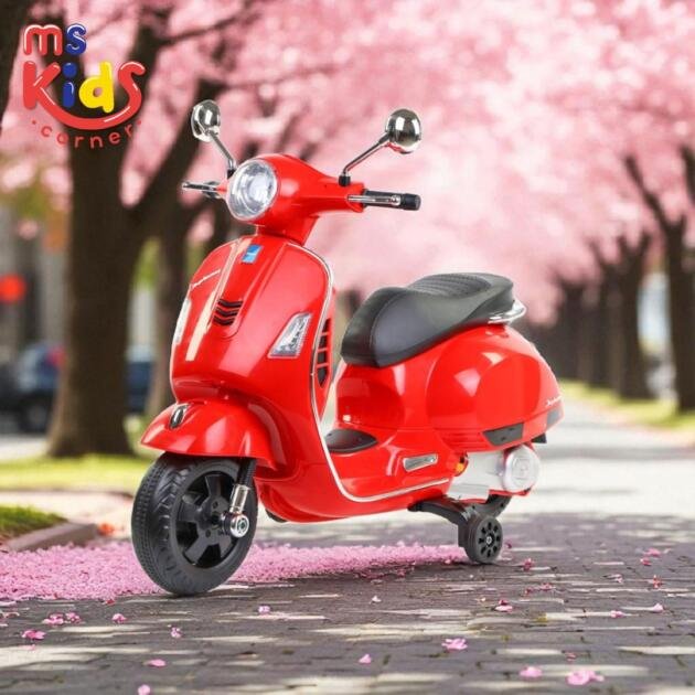 Battery Operated Vesp Scooter For Kids