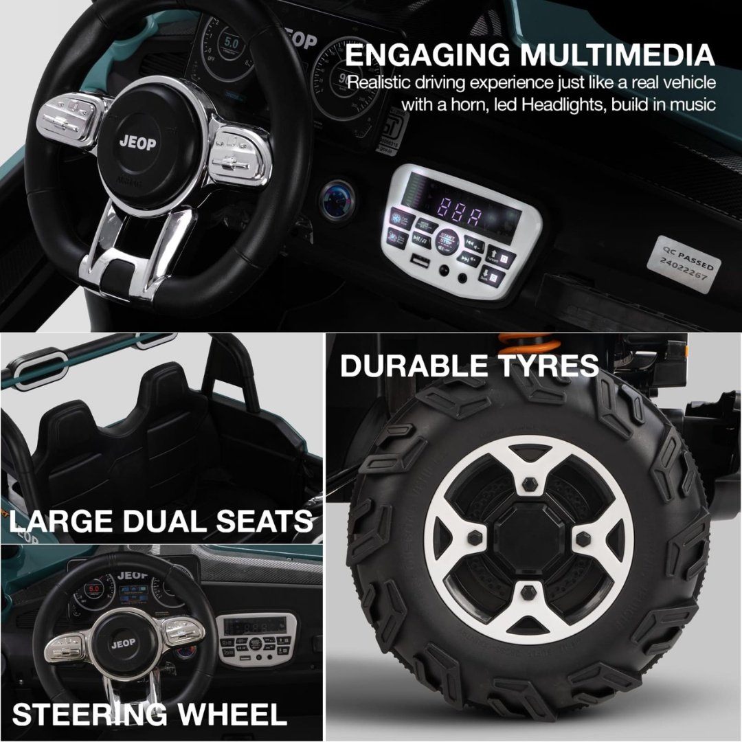 Jumbo size kids electric jeep - Image 3