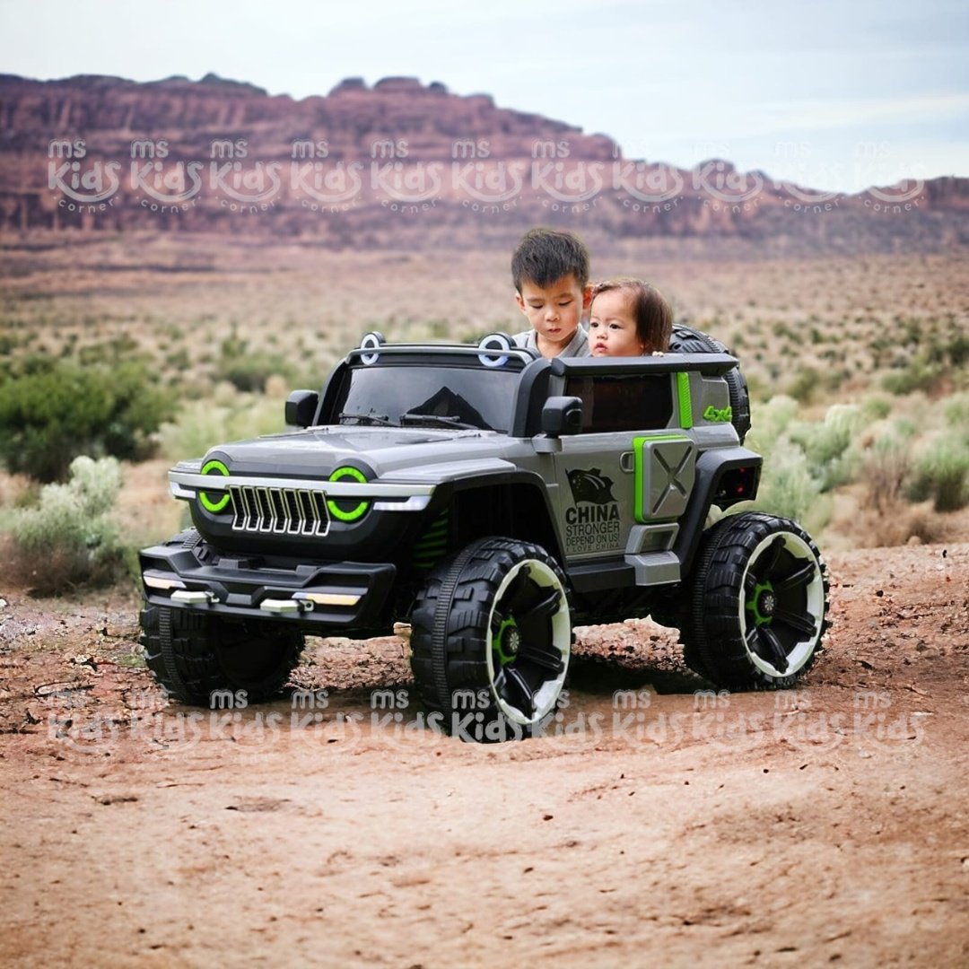 WN-1166 Kids Electric Ride-On Jeep with 12V Dual Motors